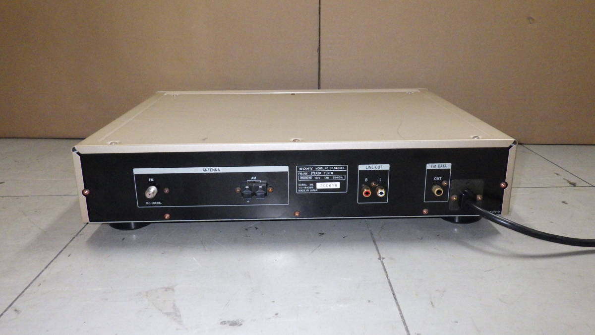 SONY ST-SA50ES（FM/AMステレオチューナー） SONY ST-SA50ES