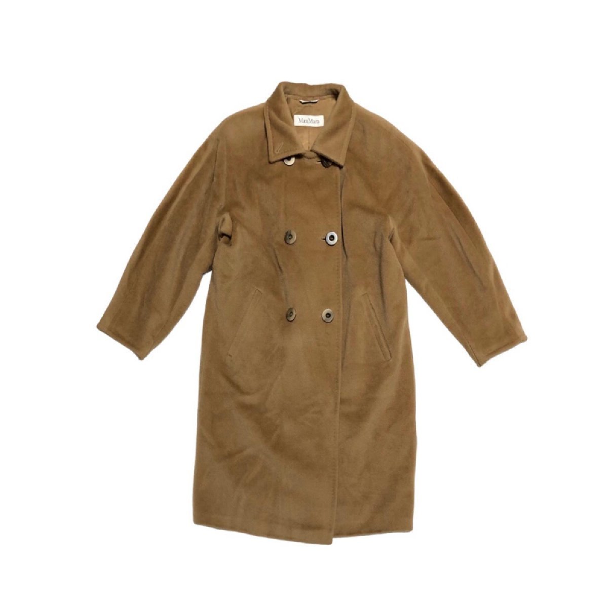 MAX MARA マックスマーラ ダブル ロングコート ウール×カシミヤ 
