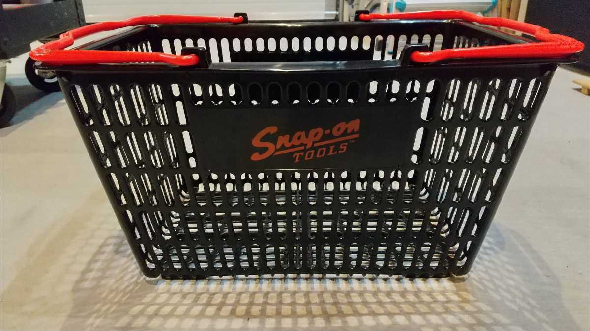 Snap-on ショッピングバスケット プラスチック カゴ Snap-on 【公式通販】