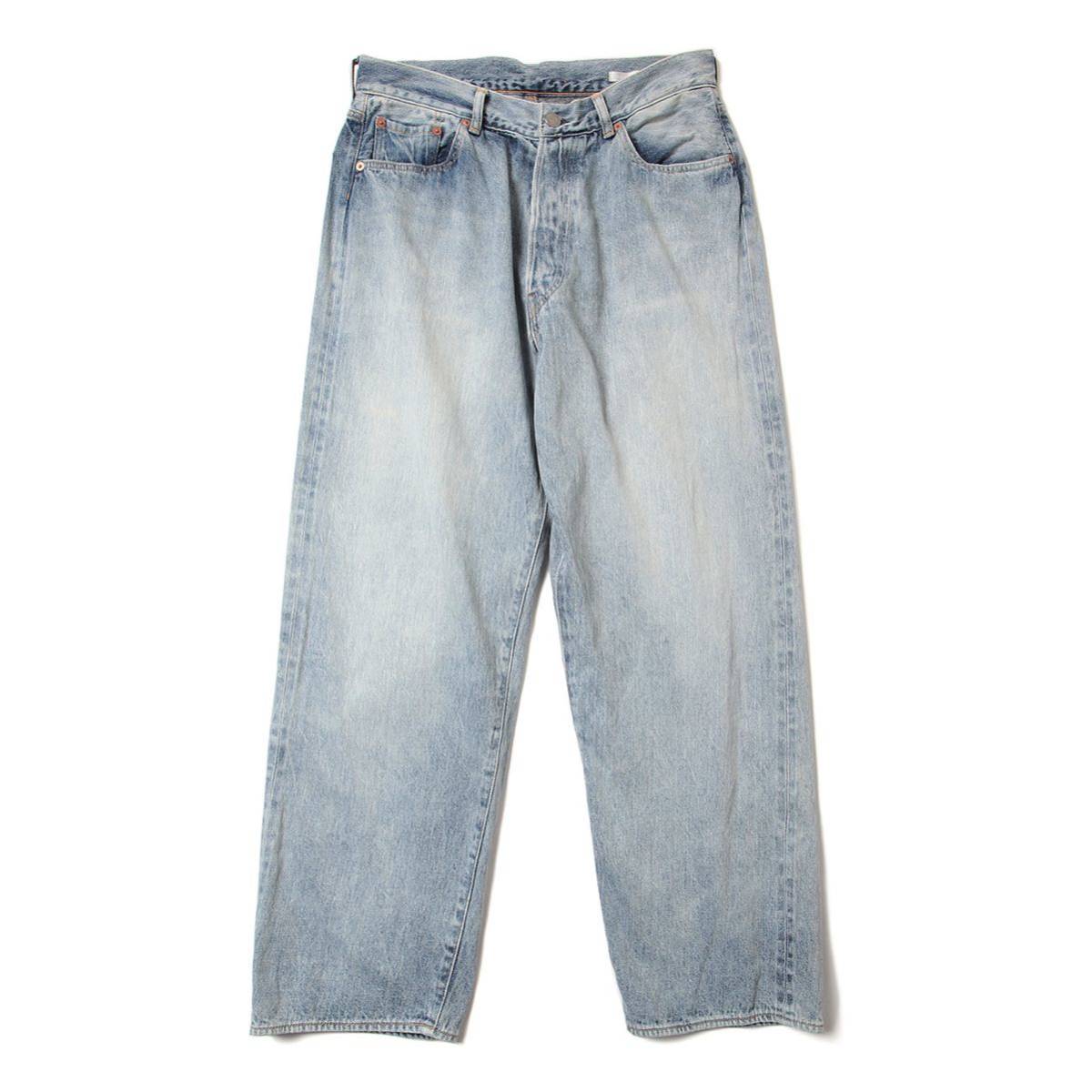 comoli コモリ ブリーチデニム デニム 2023 S/S サイズ1 新品 