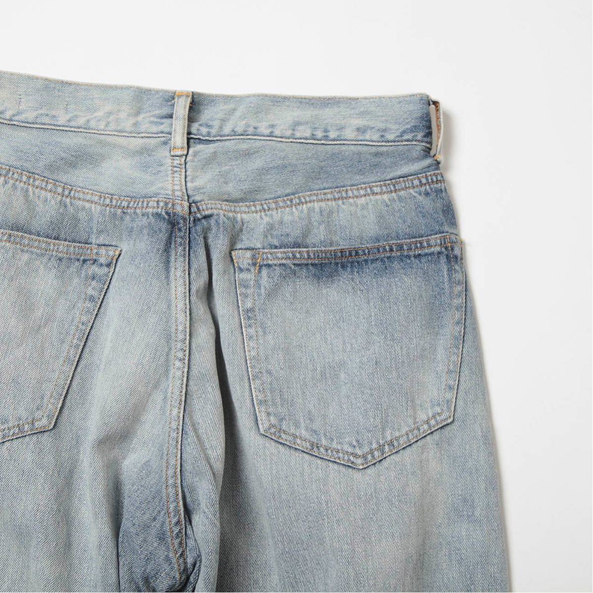 comoli コモリ ブリーチデニム デニム 2023 S/S サイズ1 新品 新作  