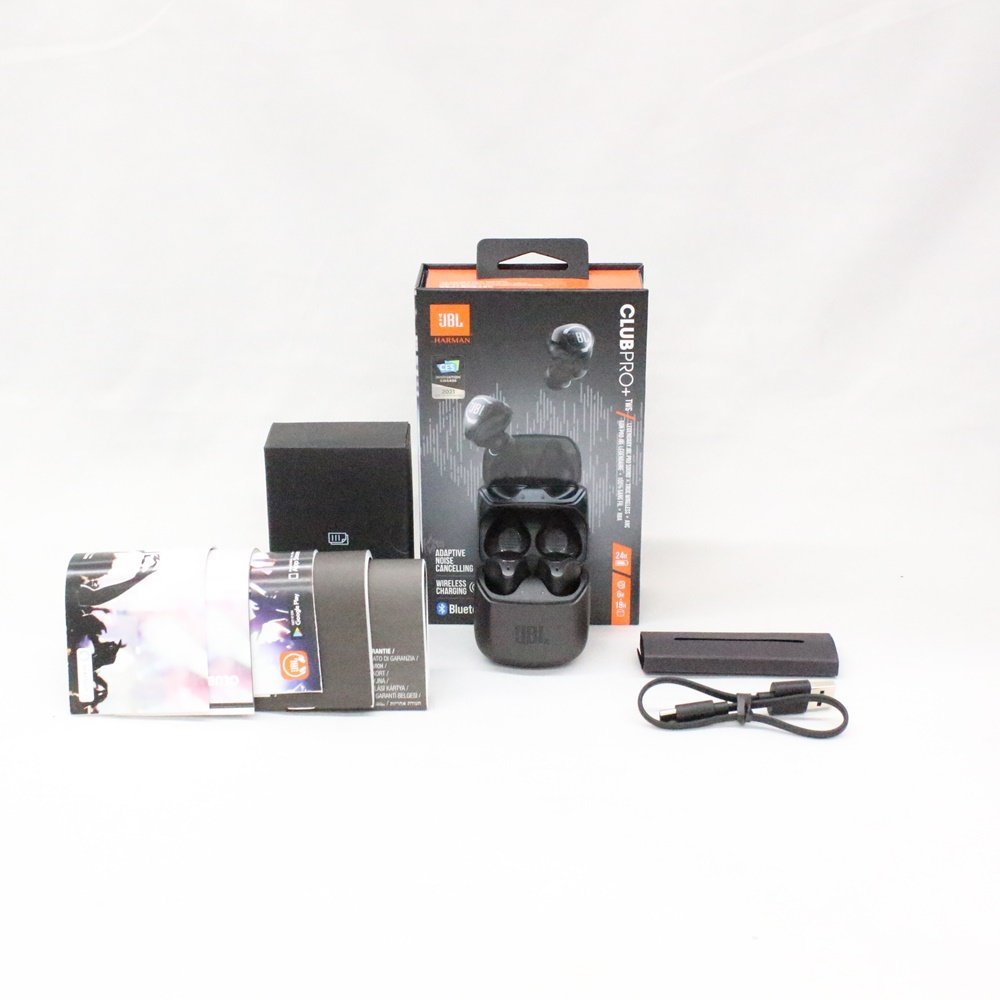 JBL 完全ワイヤレスイヤホン CLUB PRO+ TWS ハイブリッド ノイズキャンセリング☆