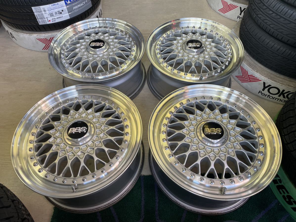 1円〜売り切り！希少！絶版モデル！BBS RS（RS137）16インチ 7J+45