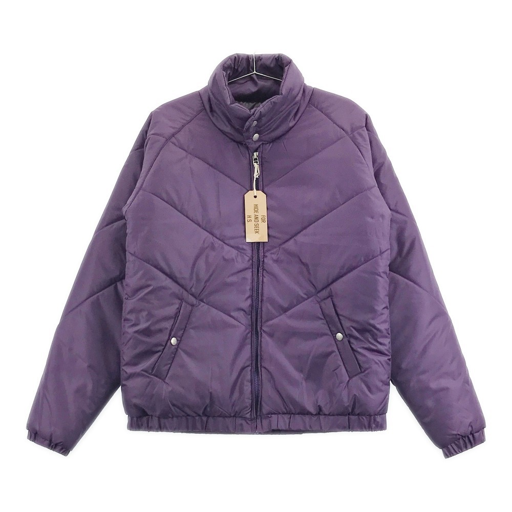 【新品】HIDE AND SEEK ハイドアンドシーク 中綿ジャケット パープル系 M [240001751013]
