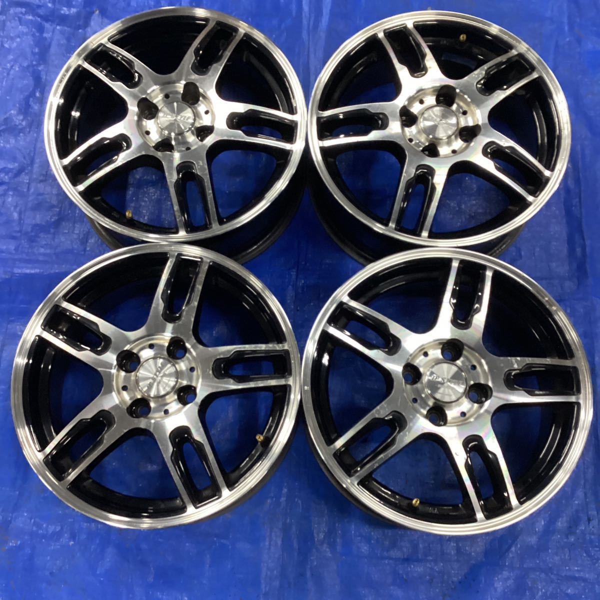 全国無料，新品 [W335B5K] MONZA JP-STYLE UNI FIVE 社外アルミ 