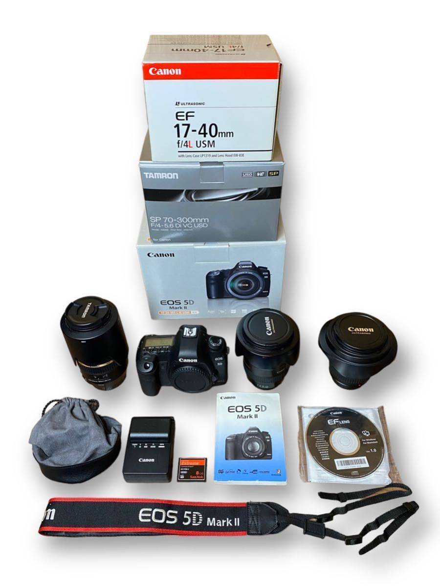 Canon キャノン EOS 5D mark2 箱セット レンズ付き 【公式通販】
