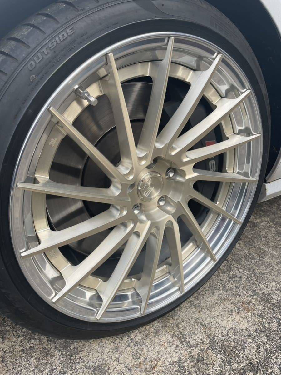 BC FORGED アメ鍛 20インチ PCD112 9.5j ＋42 ピレリP ZERO255/35R20 2 