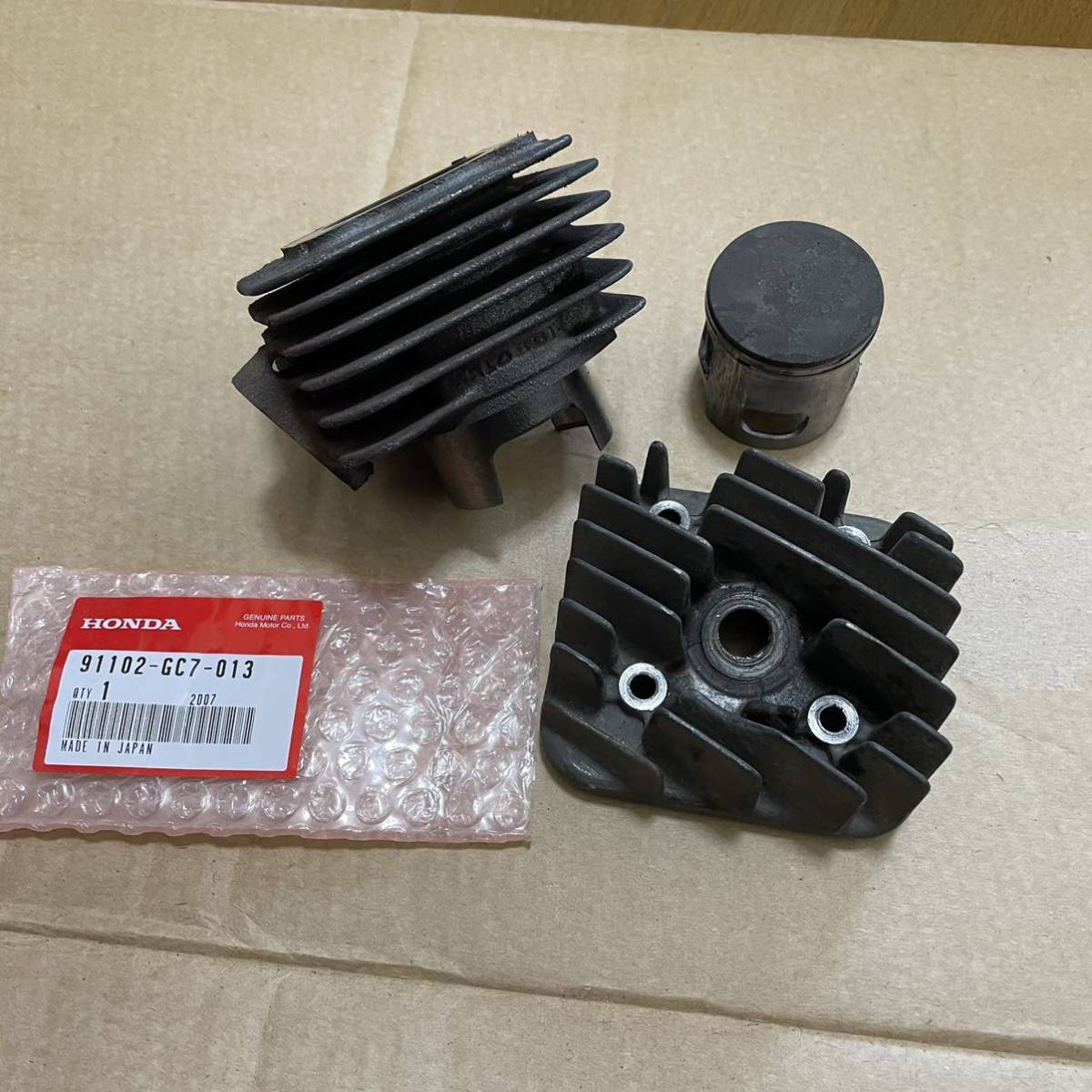 ジャイロ　キャノピー　ボアアップ　68cc シリンダー　ヘッド　マロッシ　ニードルベアリング　純正　ホンダ　ピストン