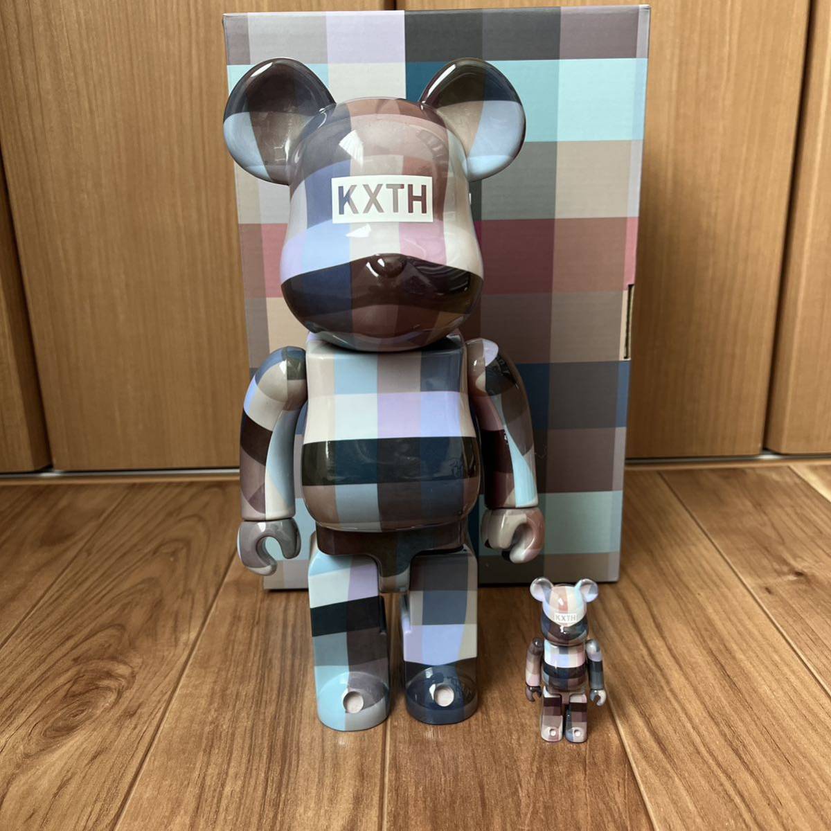 400% 100% & Toy BE@RBRICK Kith Medicom x - Bearbrick KITH Set