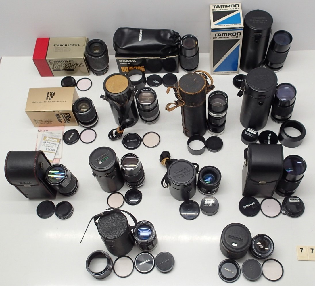Canon Tamron 交換レンズ 5本セット ジャンク カメラ、光学機器 NIKON