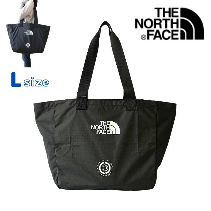 【新品】THE NORTH FACE ノースフェイス トートバッグ エコバッグ Lサイズ 大容量 アウトドア メンズ レディース