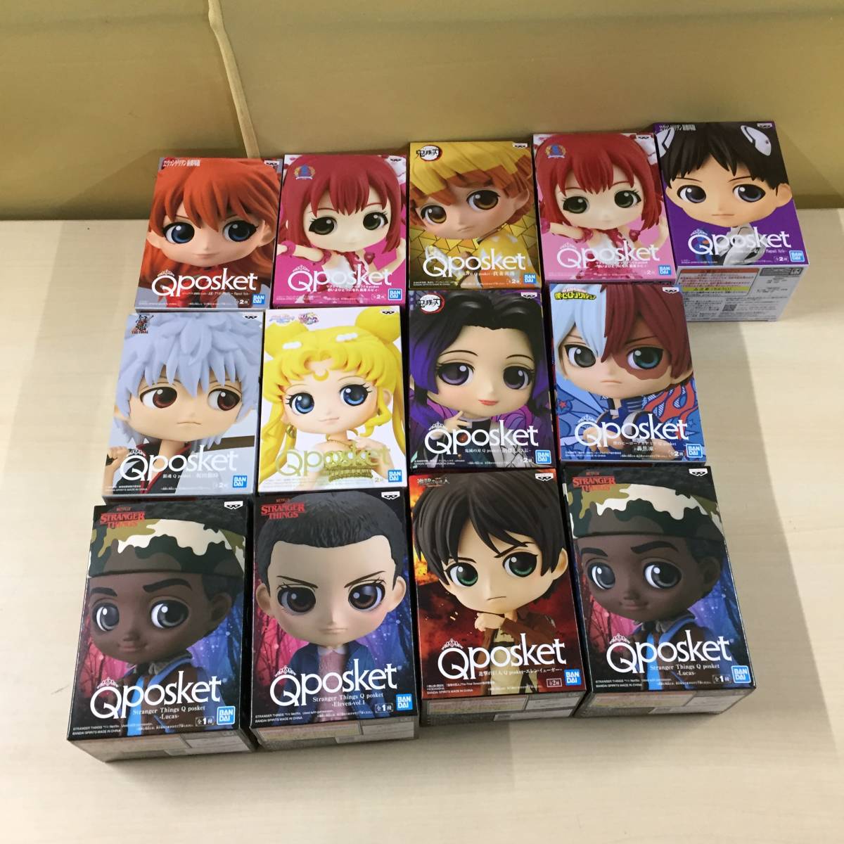 ◎◎未開封 Qposket フィギュア まとめ売り 13点セット 進撃の巨人 