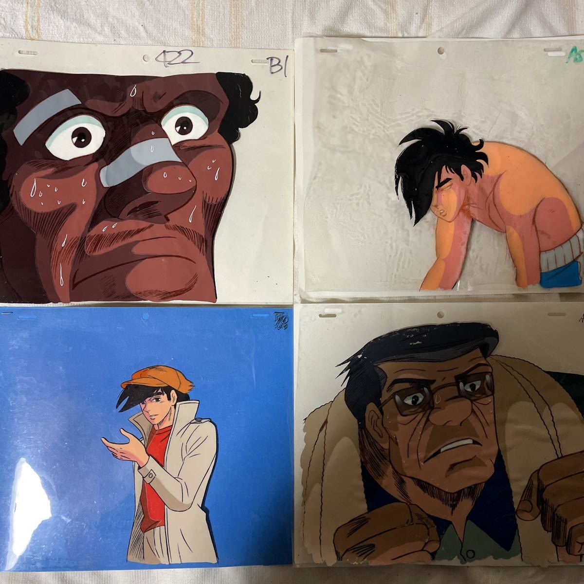 あしたのジョー2 矢吹丈 セル画 ⁄ あしたのジョー セル 丹下段平 - |