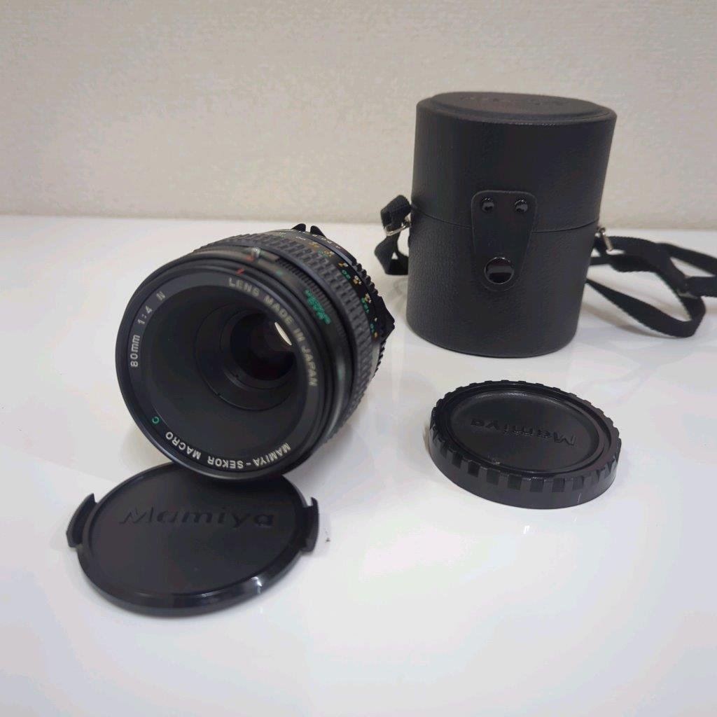 1円　カメラレンズ　中判カメラ　マミヤ645　1000S用　MAMIYA　MAMIYA-SEKOR　MACRO　C　80mm　1：4　N　発送60