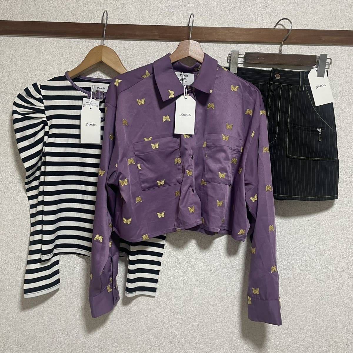 3点まとめ売り】新古品 jouetie ジュエティ シャツ ブラウス ミニ  
