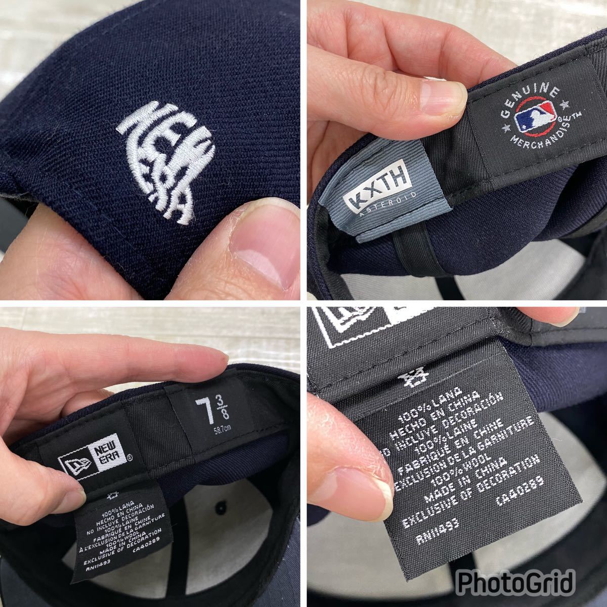 Casquette Kith NY to the World en nylon léger - Sandrift