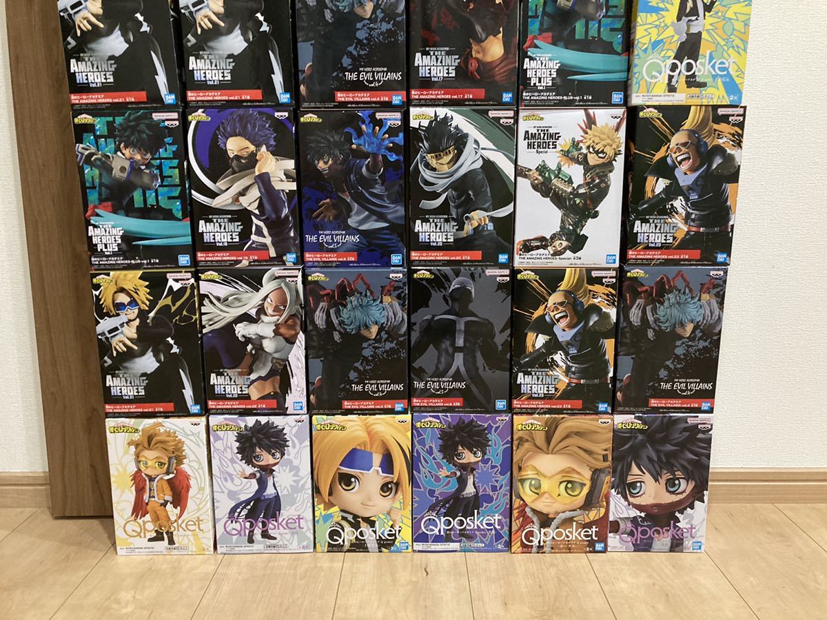 未開封品34個 ヒロアカ フィギュア 一番くじ 爆豪 勝己 オールマイト 