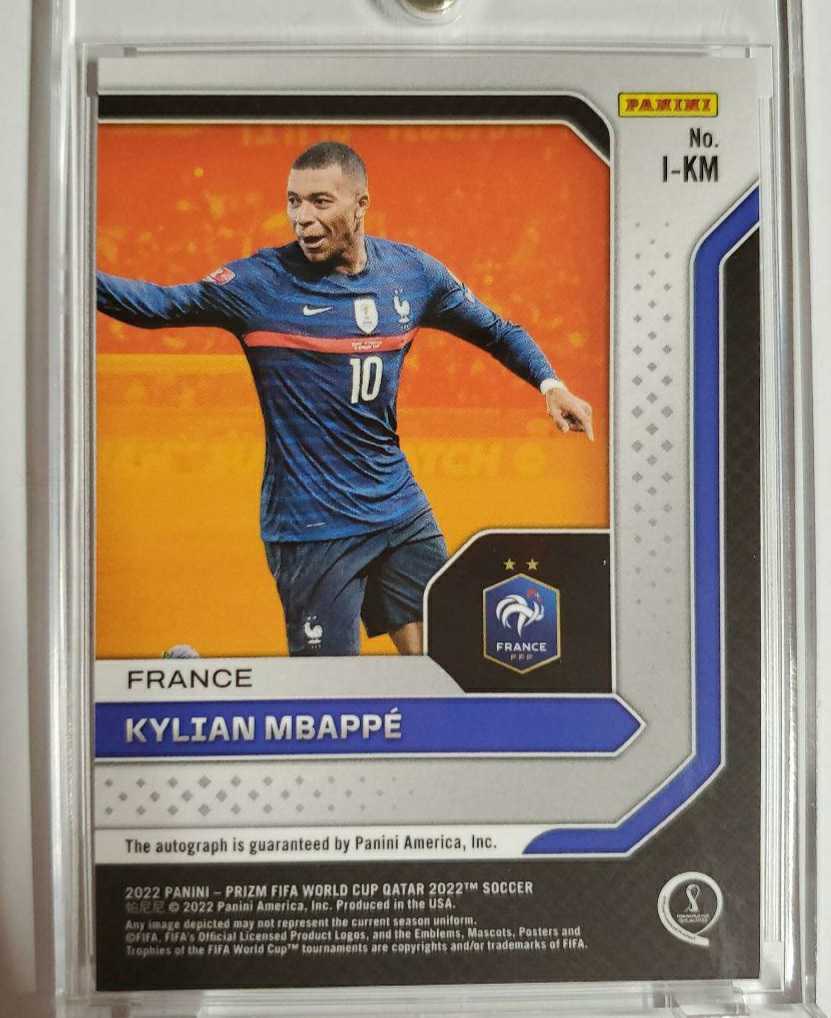 キリアン・エムバペ 直筆サイン 限定99枚 Panini mbappe 【公式通販】