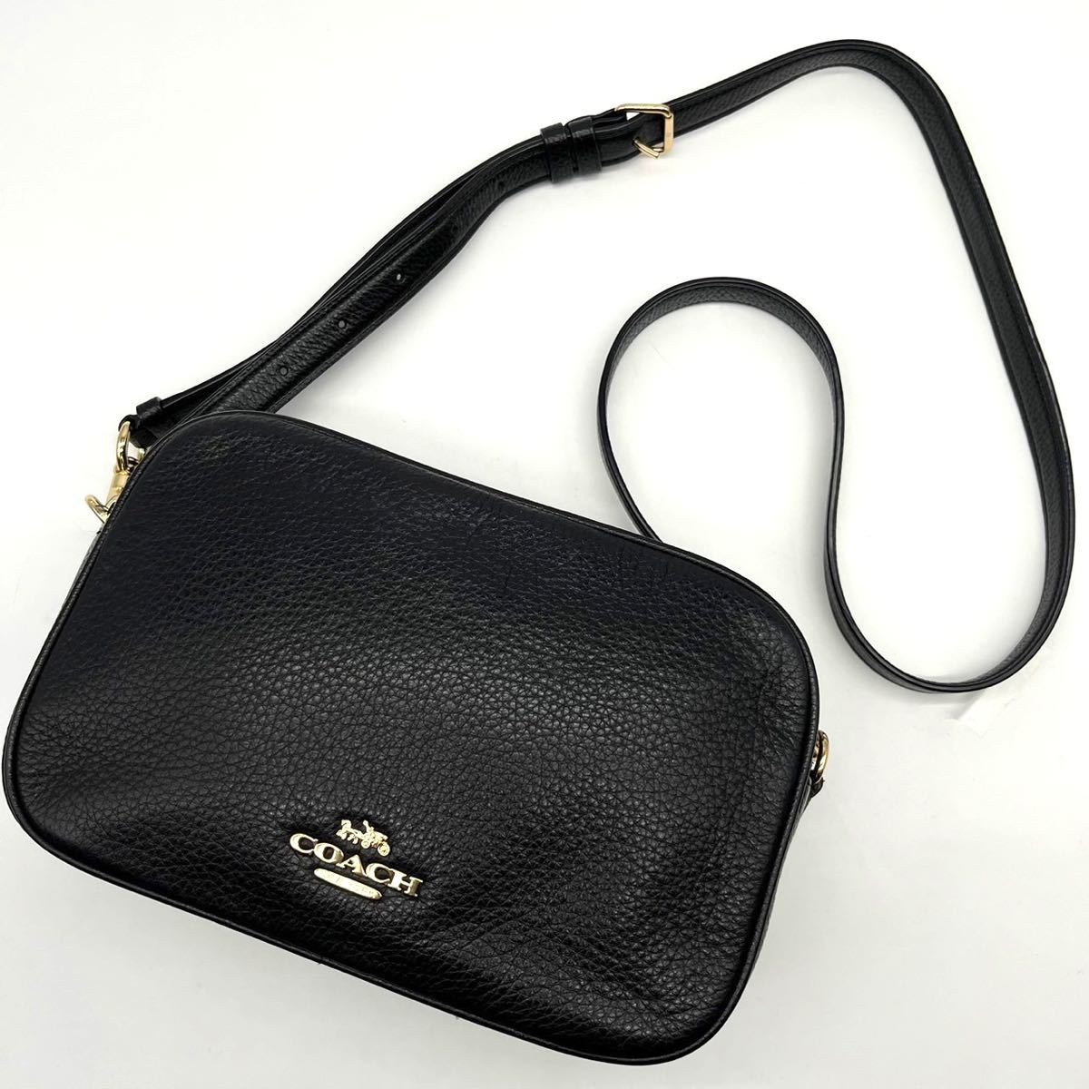 1円《新品同然》COACH コーチ カメラバッグ ショルダーバッグ クロス