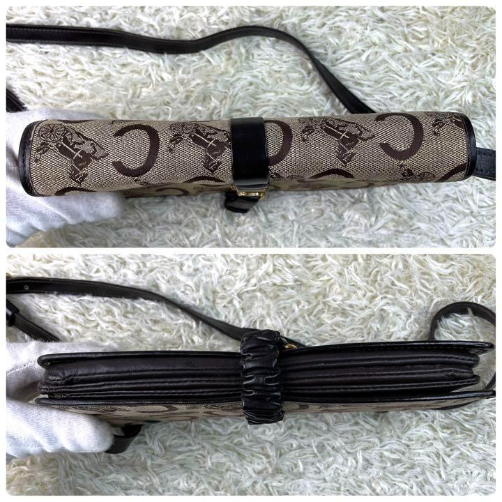 1円【希少・美品】 CELINE セリーヌ ショルダーバッグ 馬車金具 ホース