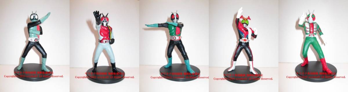 仮面ライダー フィギュアコレクション1・2・3 バンプレスト 