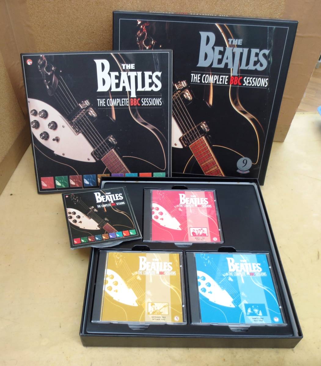 Q28☆ビートルズCD☆THE BEATLES COMPLETE BBC SESSIONS 9CD-BOX☆未使用？