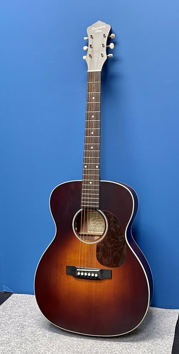 美品◎レコーディングキング RECORDING KING ☆ROS-11-TBR エレアコ 