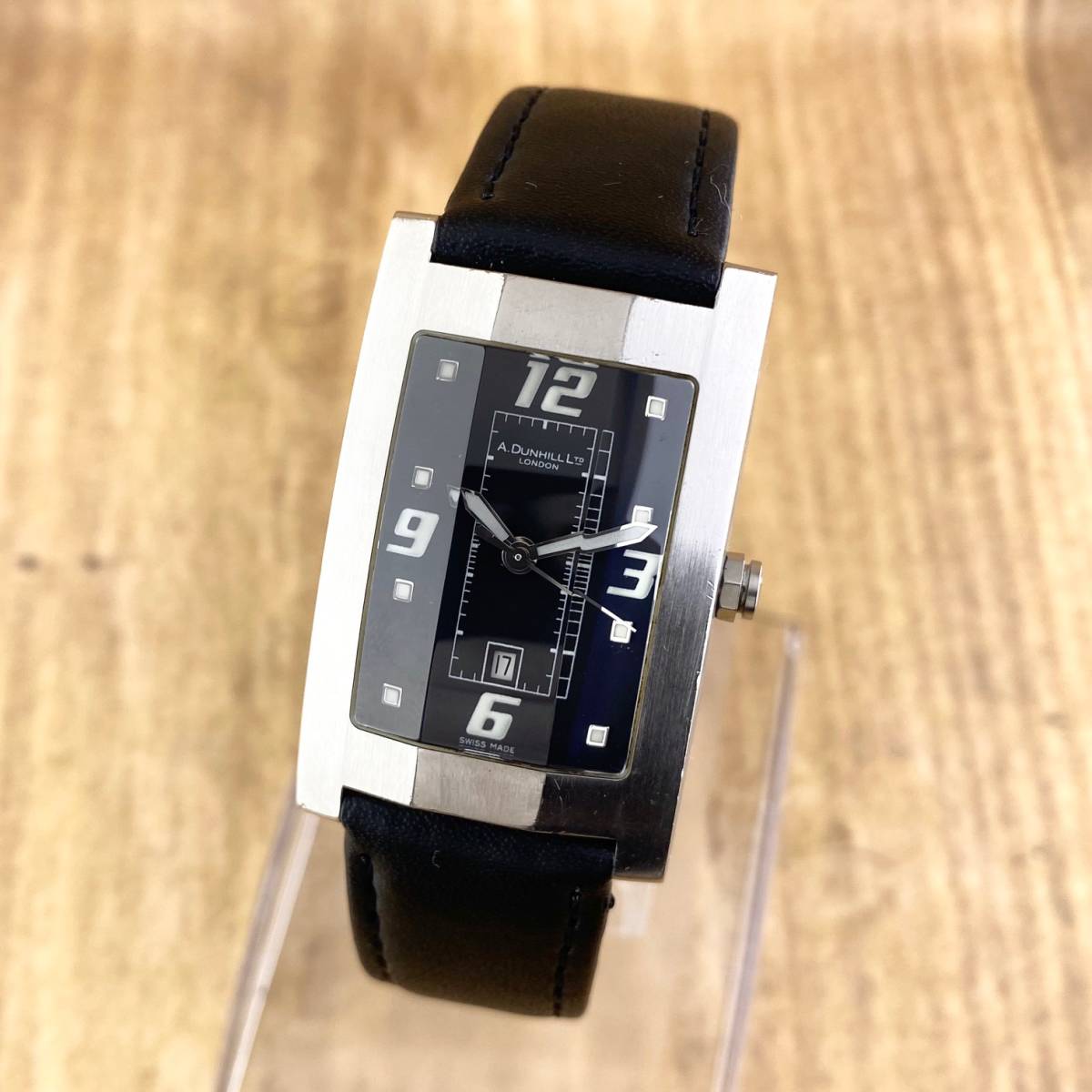 1円〜】Dunhill ダンヒル 腕時計 ダンヒリオン メンズ 8027 三面カット 