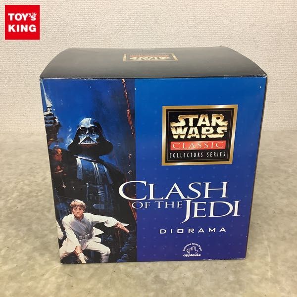 1円〜 APPLAUSE スター・ウォーズ CLASSIC COLLECTORS SERIES CLASH OF THE JEDI ジオラマ