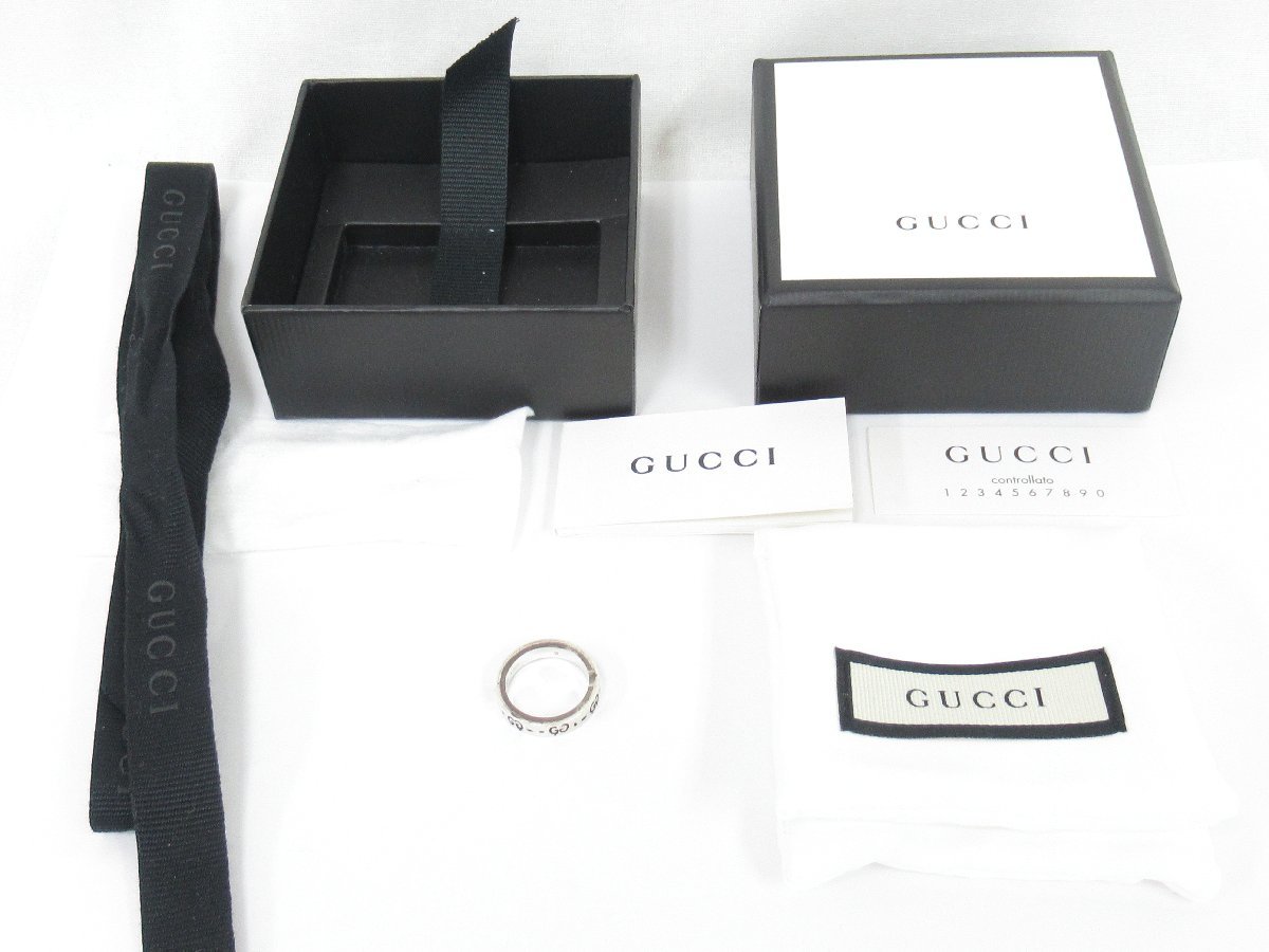GUCCI グッチ グッチゴースト リング SV925 ⭐ GUCCI グッチ ゴースト 