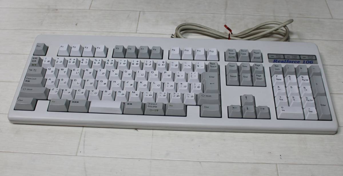 東プレ キーボード REALFORCE 108P-S（SI01TS） PS⁄2 東プレ 東プレ