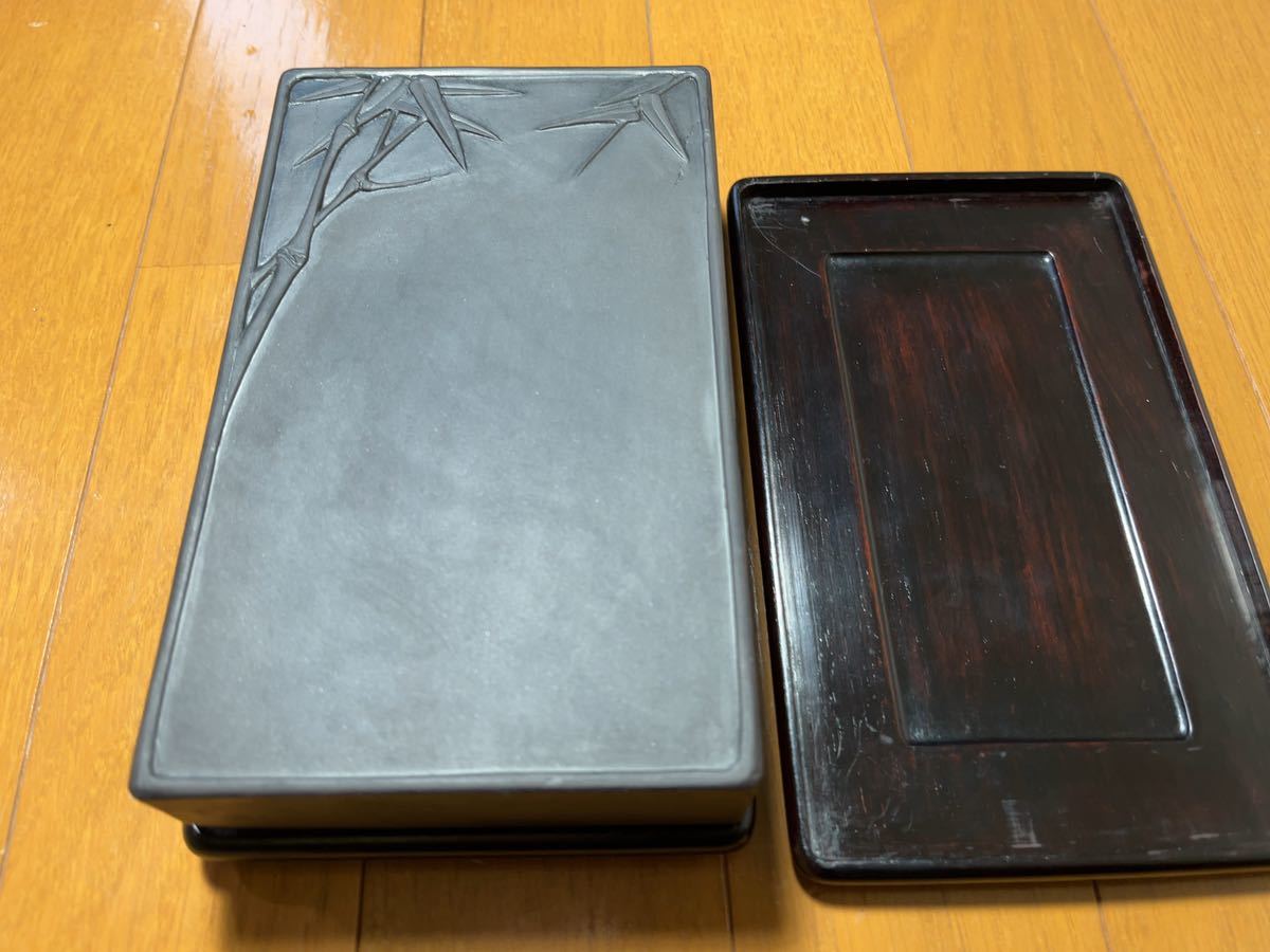 清時代 古硯 端渓 老坑 /検 硯譜 画帖 中国美術 水滴 仏教美術
