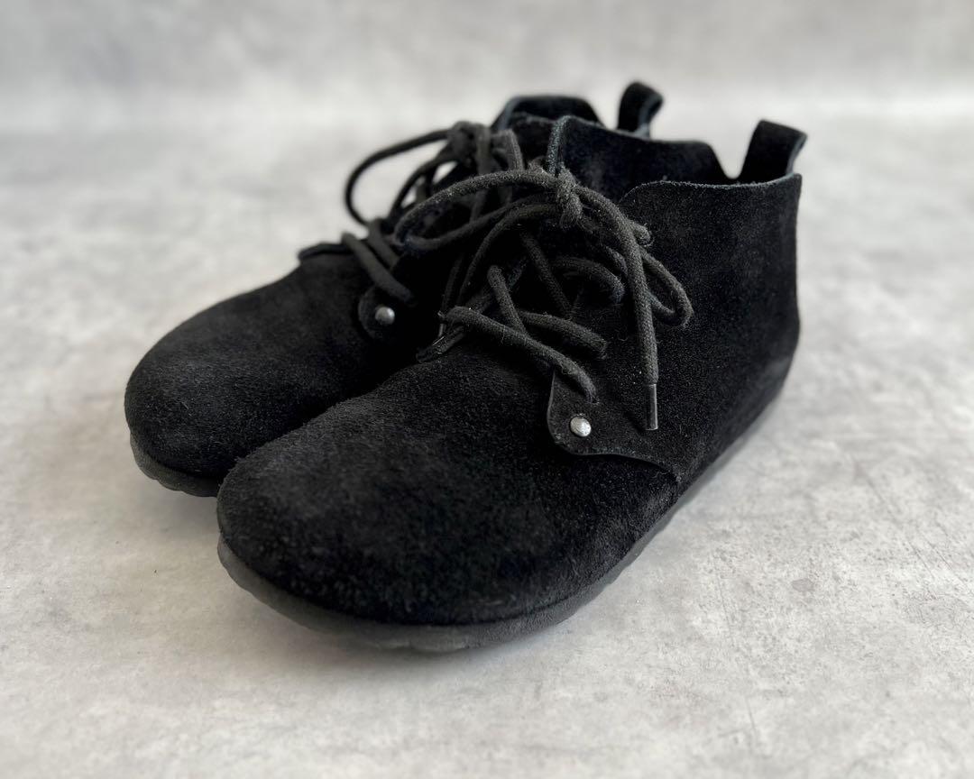 廃盤　BIRKENSTOCK Dundee スエード 黒 27cm BIRKENSTOCK DUNDEE ビルケンシュトック ダンディー モカシン サンダル