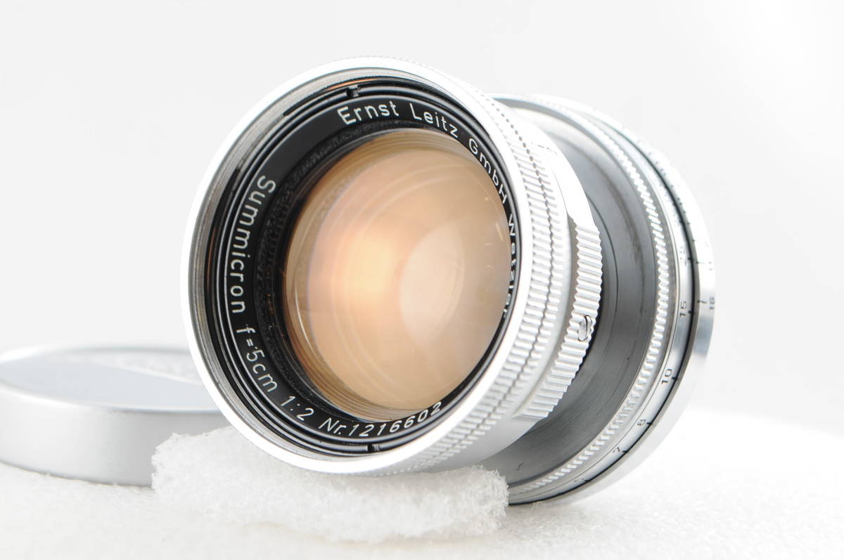ライカ Leica Summicron 5cm f2 ズミクロン トリウムズミクロン 沈胴