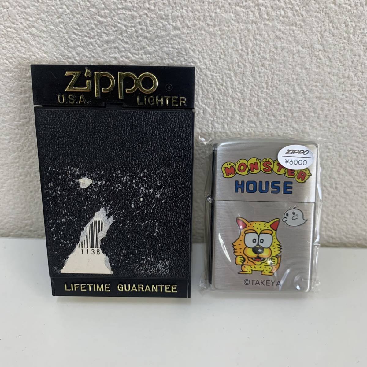 TS0223】ZIPPO ライター ジッポ モンスターハウス SP オオカミ男 