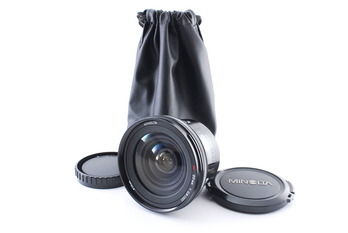ミノルタ Minolta AF 20mm F2.8 旧タイプ 単焦点レンズ #1858568A