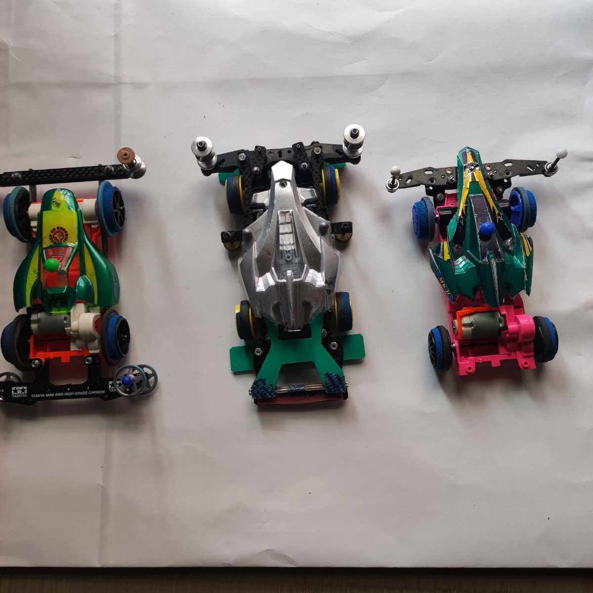 タミヤ　ミニ四駆　パーツ　ポータブルピット　カーボン　限定　引退セット ミニ四駆 ポータブルピット 引退セット