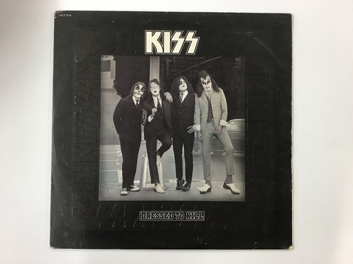 帯付】Kiss(キッス)「Dressed To Kill(地獄への接吻)」LP（12インチ