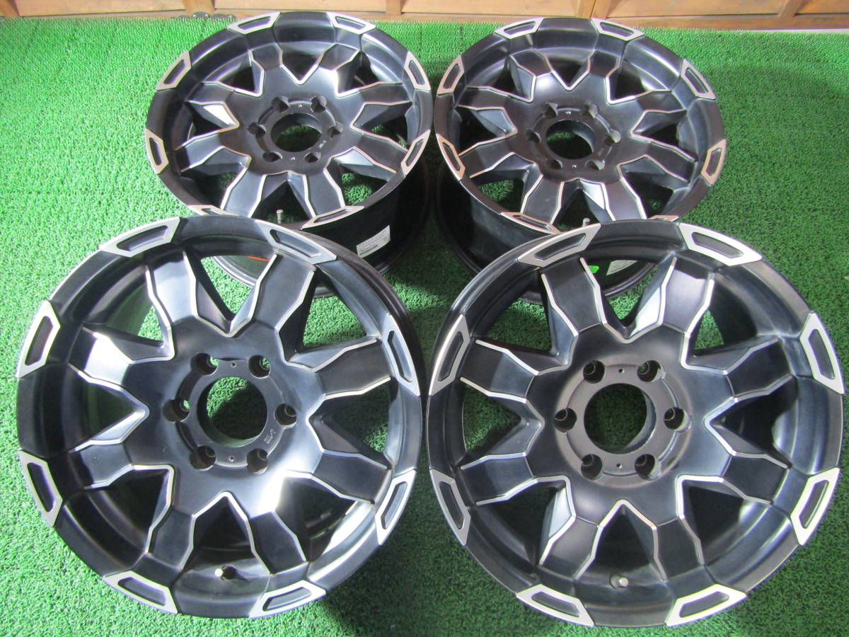 札幌発☆最落なし!【リンカーン ナビゲーター等 JWL-T】ULTRA ウルトラ 225U PHANTOM 17×8J +25 4本 売切