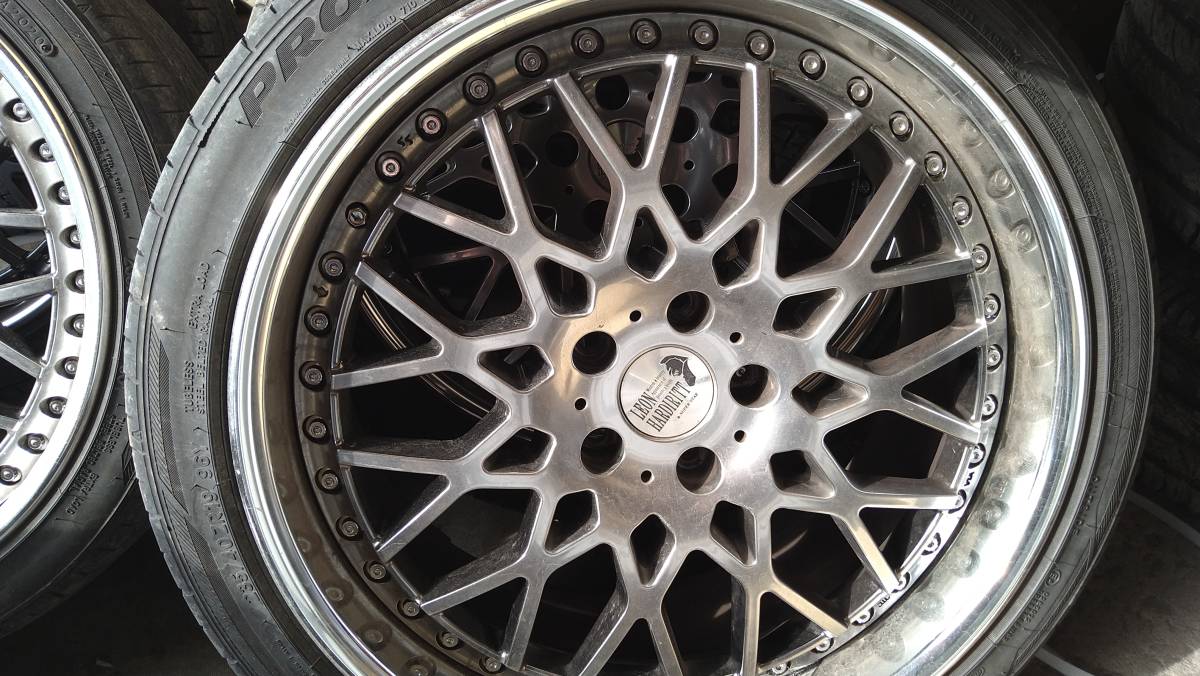 レオンハルト ヴェレ PCD112 5H 9J＋36 4本 アウディ ベンツ 19インチ 
