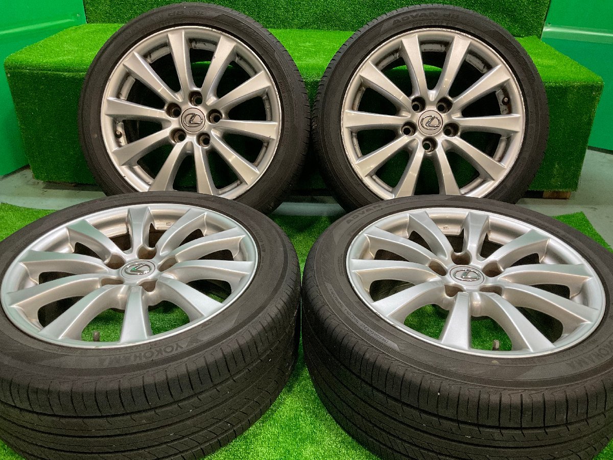 GSE20 レクサスIS IS250 純正 17インチ アルミホイール 8JJ タイヤ 