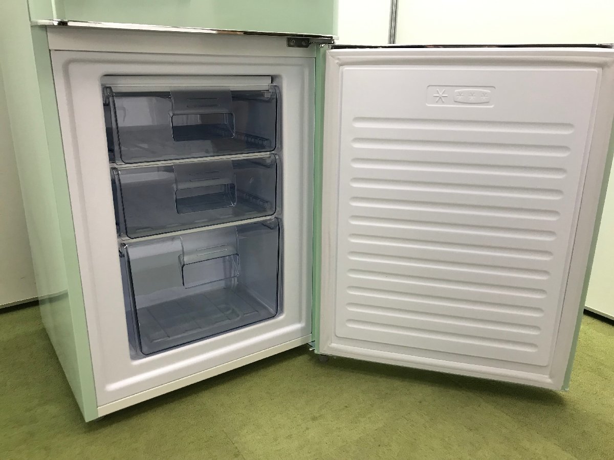 2022年製 美品☆GrandLine グランドライン レトロ冷凍冷蔵庫 198L 2 