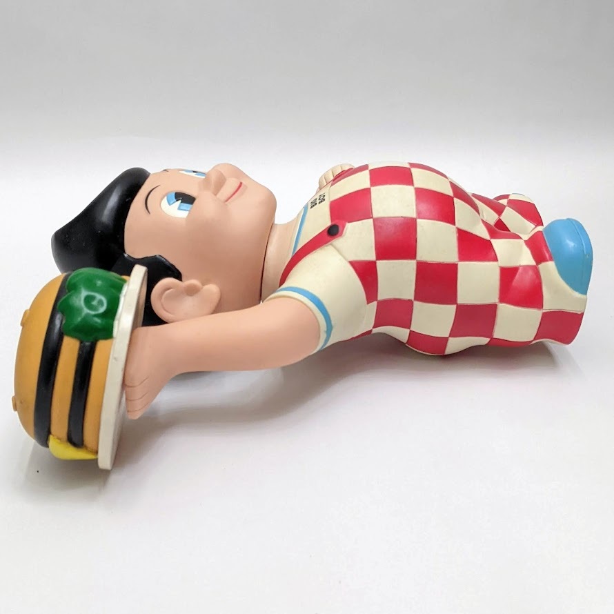 6300】BIG BOY ビッグボーイ ソフビ 人形 貯金箱 置物 販促 レストラン