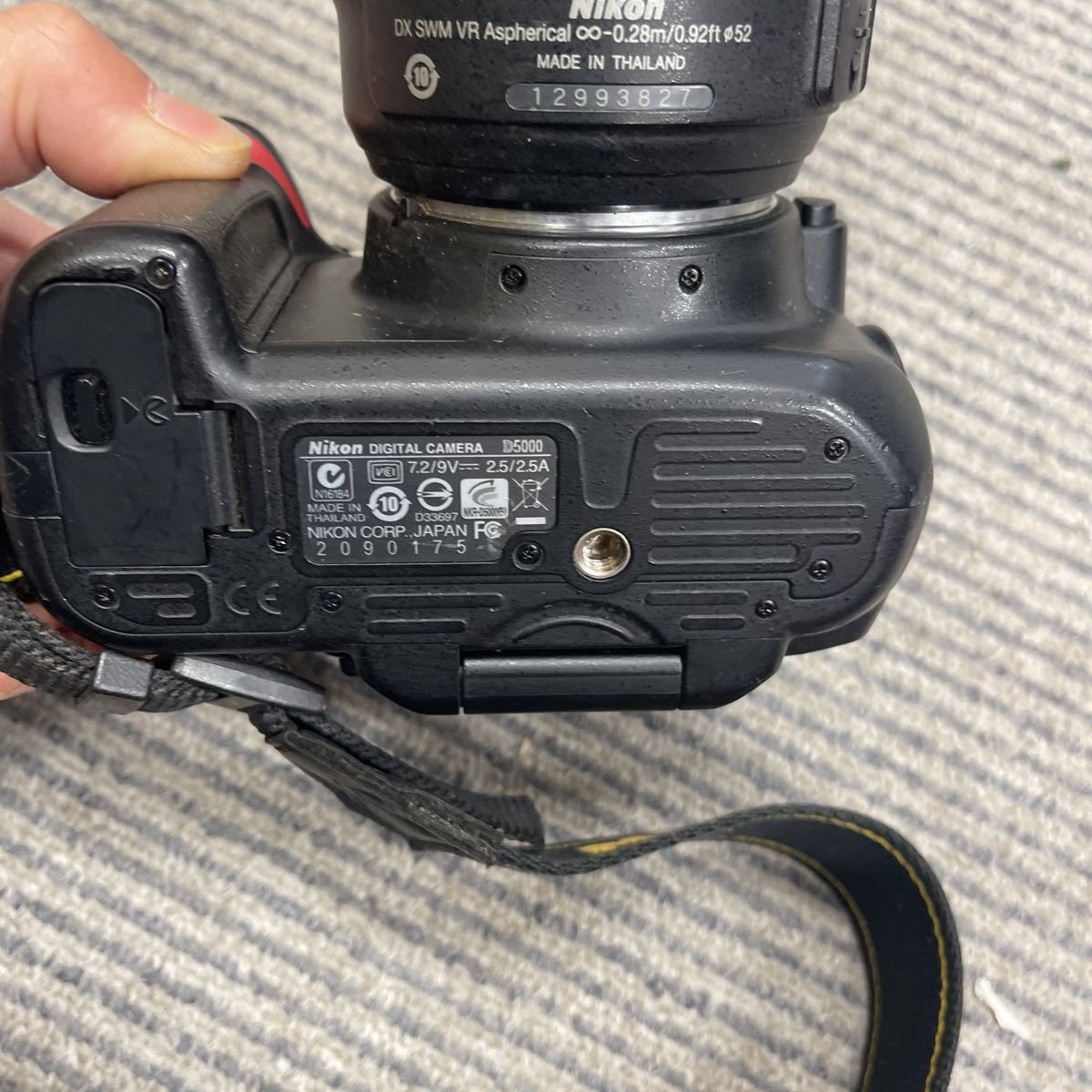 NIKON D5000 レンズ付き カメラ ジャンク D5000 ニコン Nikon 望遠