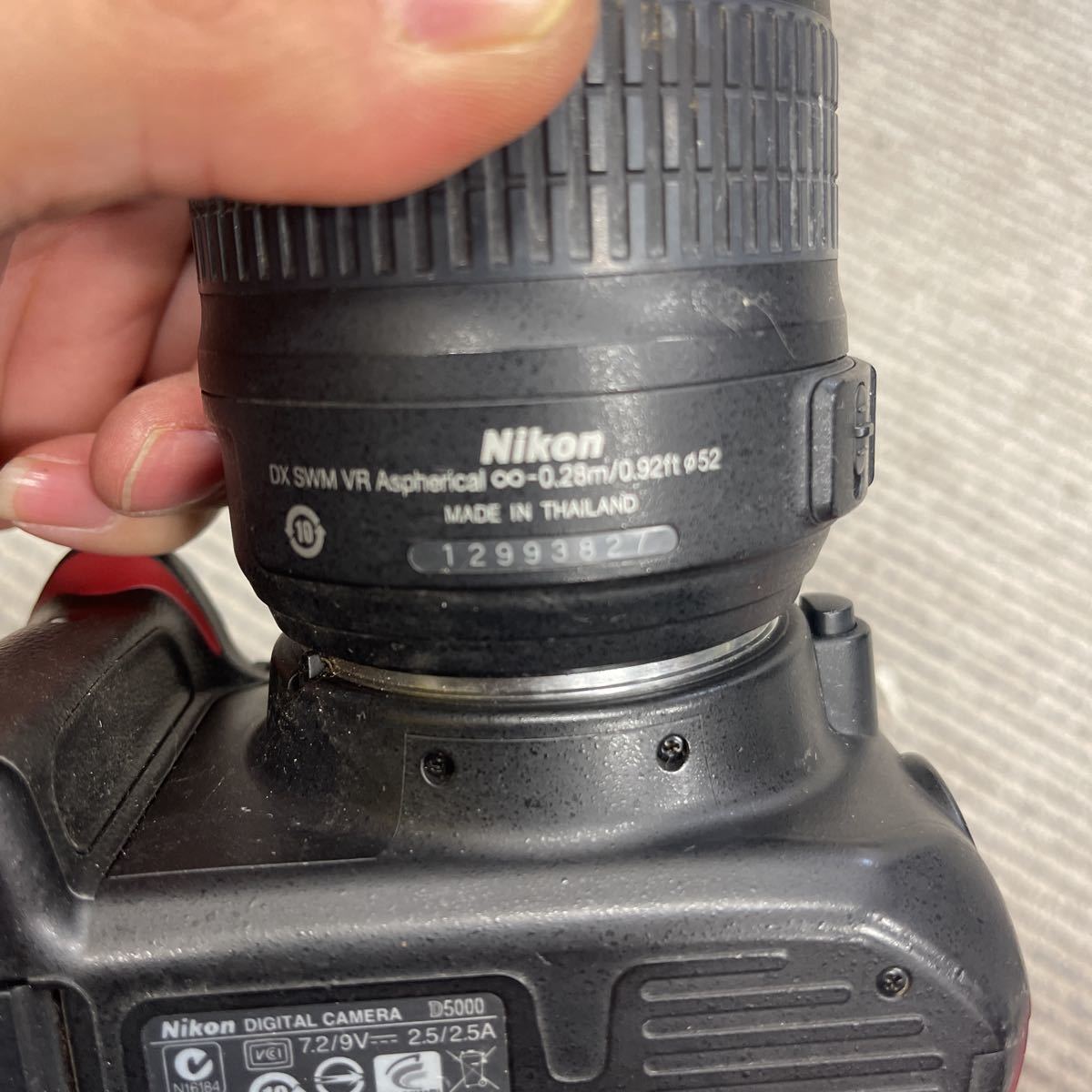 NIKON D5000 レンズ付き カメラ ジャンク D5000 ニコン Nikon 望遠