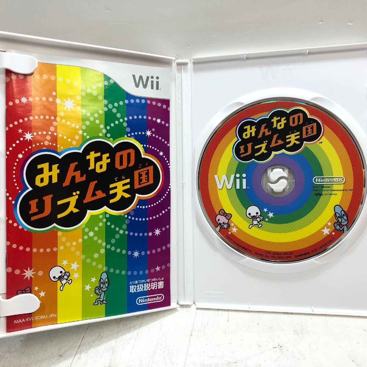 Wii ソフト / みんなのリズム天国 / 音楽 ノリ感ゲーム 音楽担当