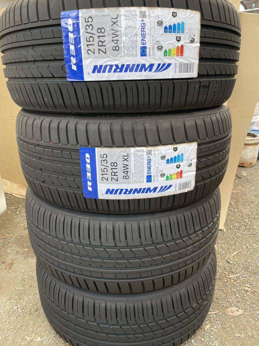 最低価格 販売 ウィンラン 215/35R18 4本セット 新品 【公式通販】