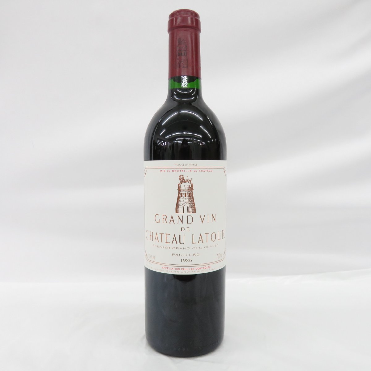 シャトーラトゥール1986 シャトー・ラトゥール 【未開栓】Chateau