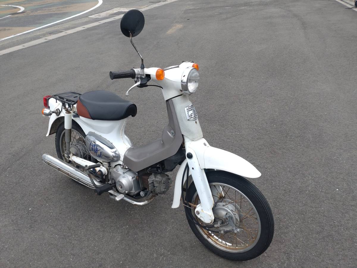 ホンダ レストア リトルカブ リトルカブAA01型 キャブ実動車3速 登録 