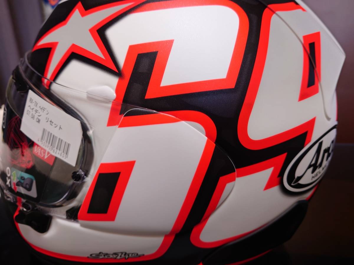 ARAI アライヘルメット RX-7X ニッキーヘイデン ヘイデンリセット M 
